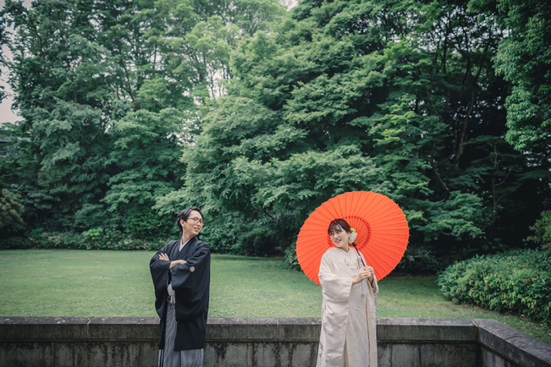 TORUTOKOYA photo&movie 新宿店_庭園で撮影できる