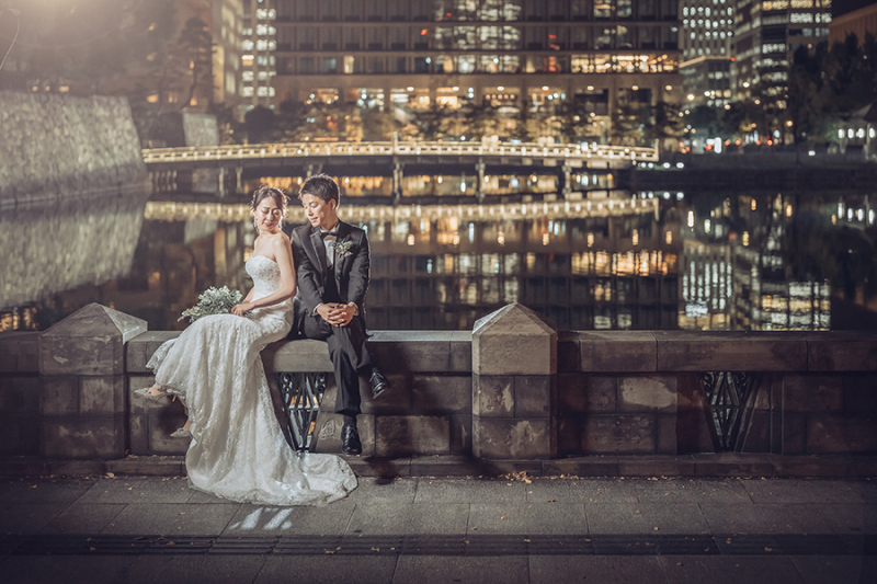 【旧安田楠雄邸＋東京駅(夜)】歴史邸宅・歴史的建造物プラン / 平日のみ_ご衣裳2着