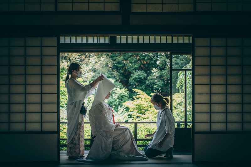 【旧安田楠雄邸】歴史邸宅プラン / 平日のみ_ご衣裳2着