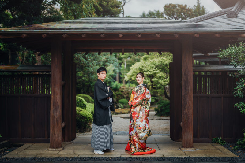 【旧泉山吉兵衛邸＋東京駅(夜)】歴史邸宅・歴史的建造物プラン / 平日のみ_ご衣裳3着