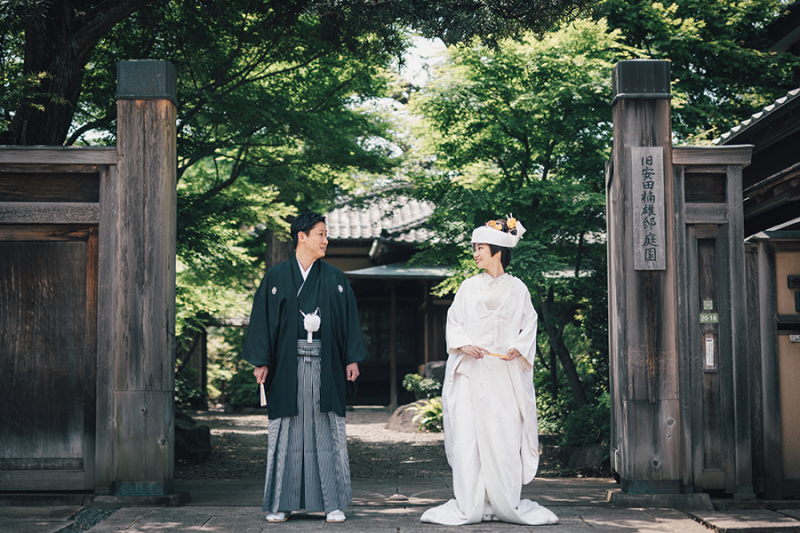 【旧安田楠雄邸】歴史邸宅プラン / 平日のみ_ご衣裳1着