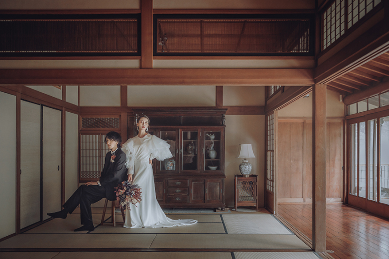 【旧平田源七邸】歴史邸宅プラン / ご衣裳1着