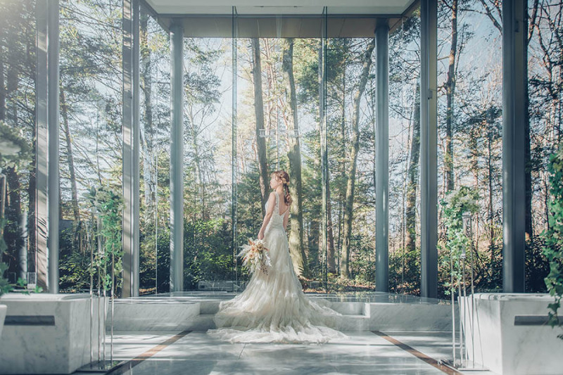 【軽井沢チャペル】リゾートチャペルプラン / 平日のみ_洋装1着