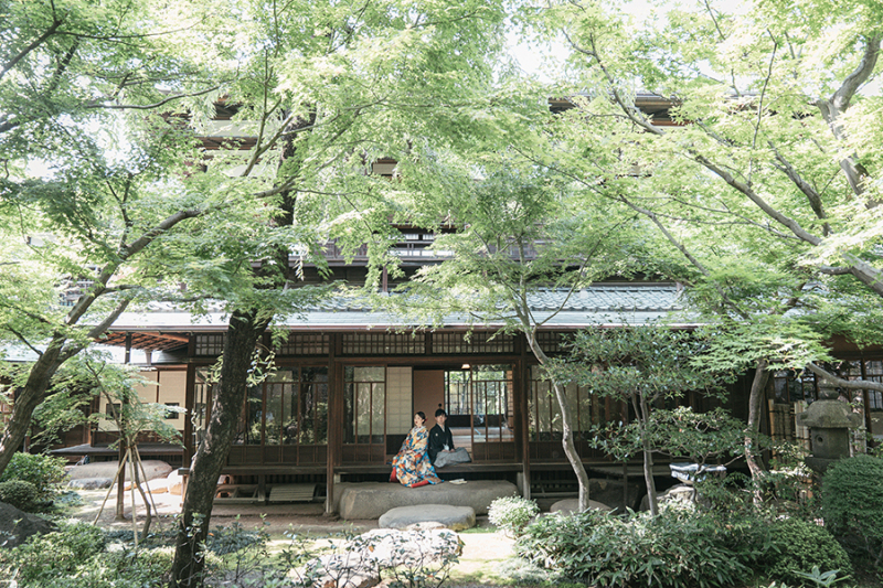 【旧安田楠雄邸】歴史邸宅プラン / 平日のみ_ご衣裳2着