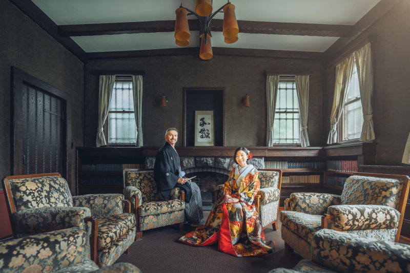 【2026年5月】< お日取り1日2組限定 > 22万円【旧細川侯爵邸】歴史邸宅プラン / ご衣裳2着