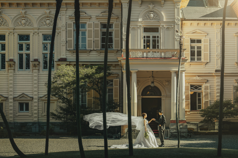 【旧岩崎久彌邸】歴史邸宅プラン / ご衣裳1着