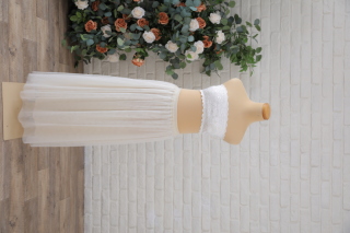 マタニティ　チューブトップ白