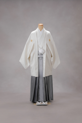 紋付袴（アイボリー）