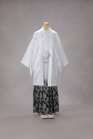紋付袴（白）