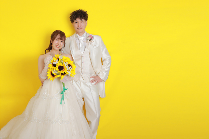 鮮やかな黄色×ヒマワリ