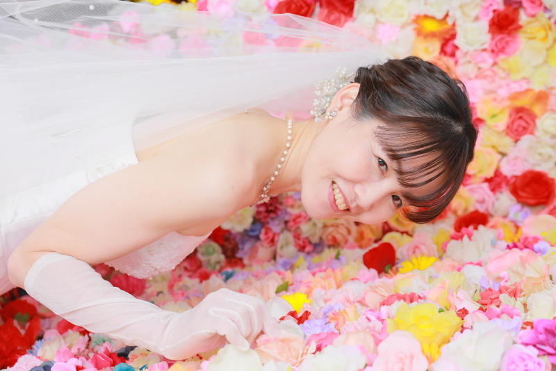 花壁で華やかに