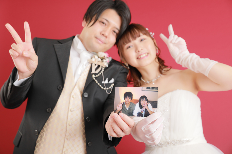 思い出のお写真と記念日ウエディングフォト♪
