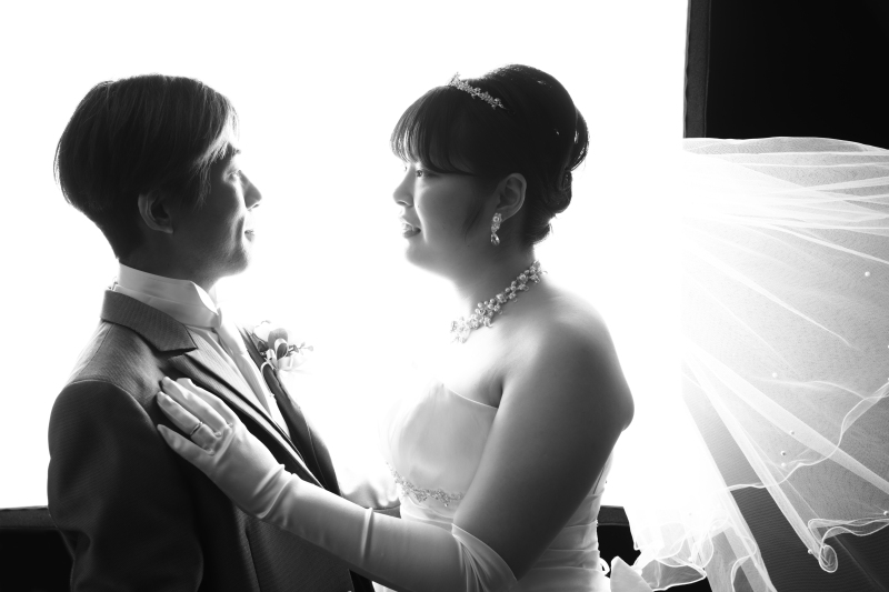 モノクロでクールなお写真