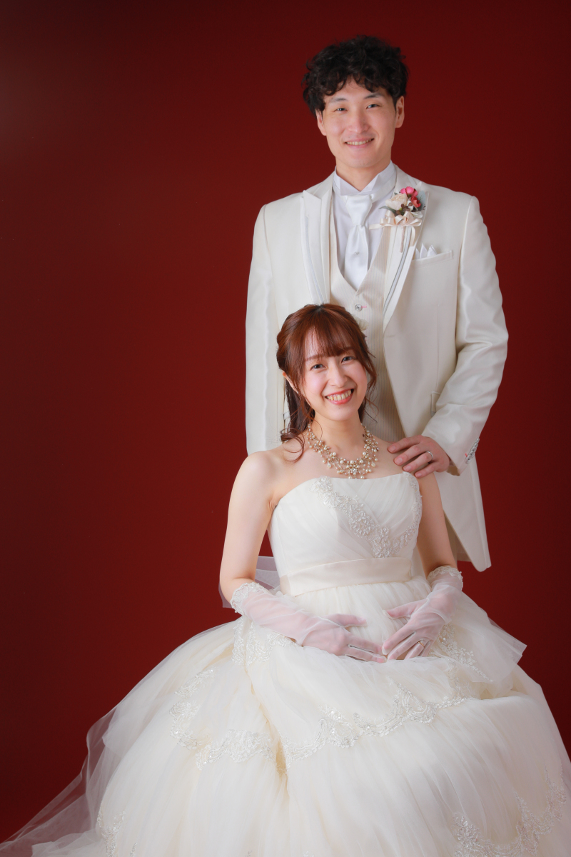 やさしい笑顔で