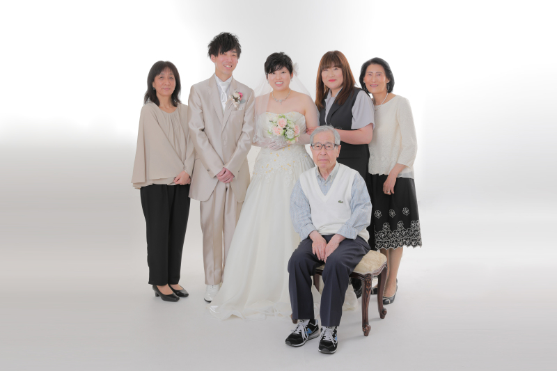 ご家族と一緒に集合写真