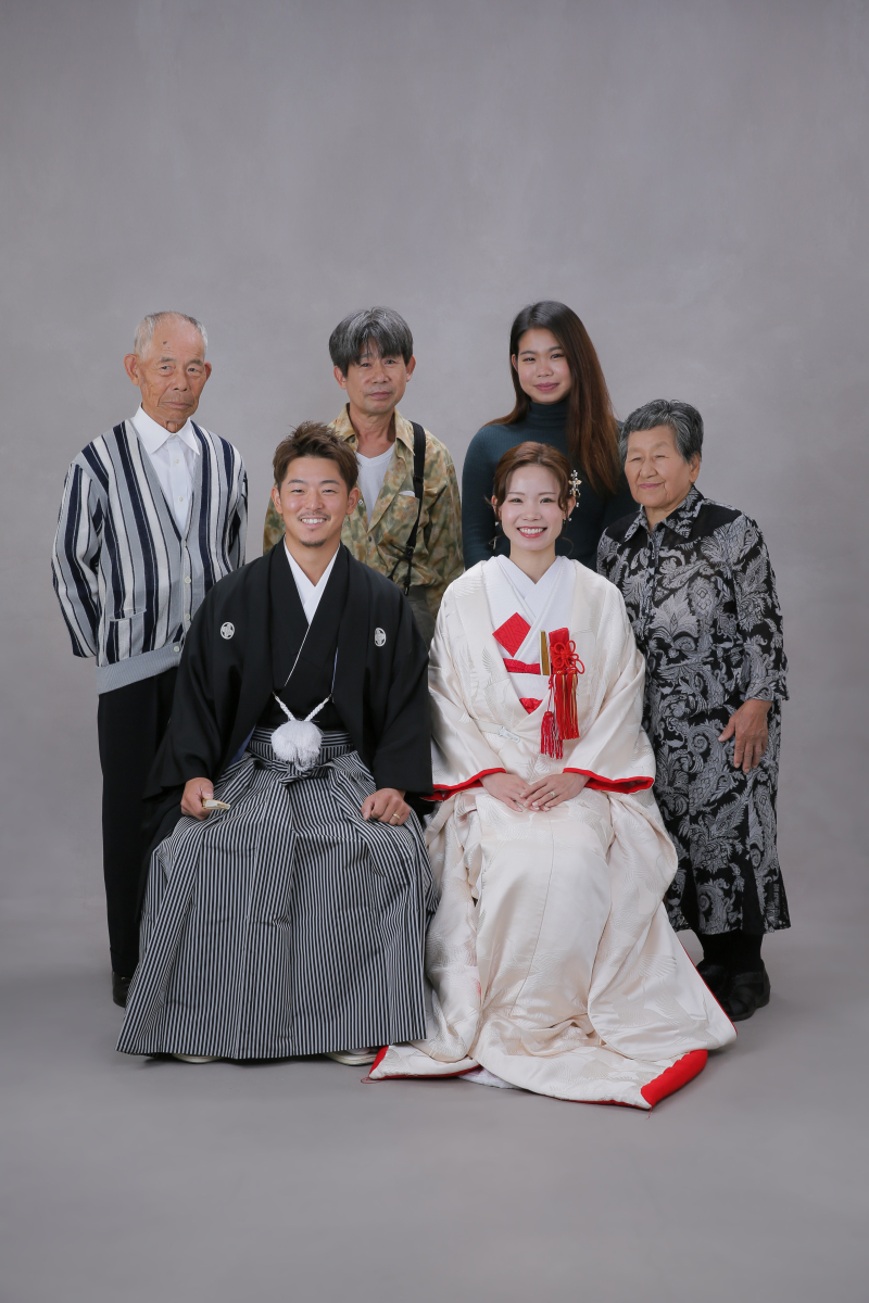 格式高い伝統的なお写真は御家族様にも◎
