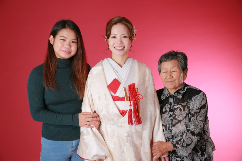 フォトスタジオプリンセス町田_家族・友人を撮影に呼べる