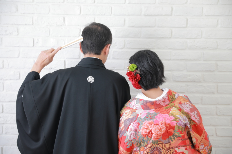 ＜和装2着スタンダードプラン＞【衣装・着付け・ヘアメイク付き!! データor台紙付き】白無垢と色打掛がどっちも着れちゃう！