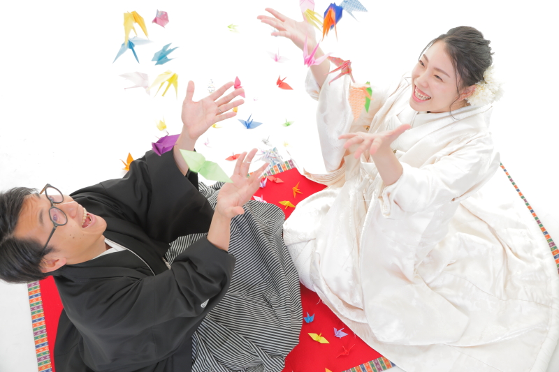 ＜和装2着スタンダードプラン＞【衣装・着付け・ヘアメイク付き!! データor台紙付き】白無垢と色打掛がどっちも着れちゃう！