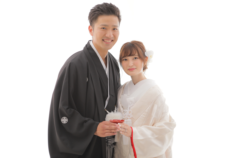 【和装１着】ご両家に台紙でプレゼント！キャビネサイズ台紙2冊付きプラン