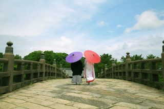 【石橋記念公園】和装ロケーション撮影