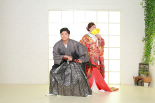 ＊和装＋洋装スタジオ撮影＊