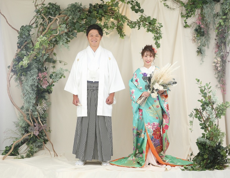 フォトスタジオプリンセス鹿児島_色打掛・着物が豊富