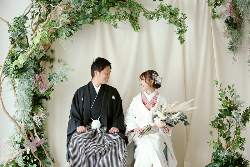 フォトスタジオプリンセス鹿児島_色打掛・着物が豊富