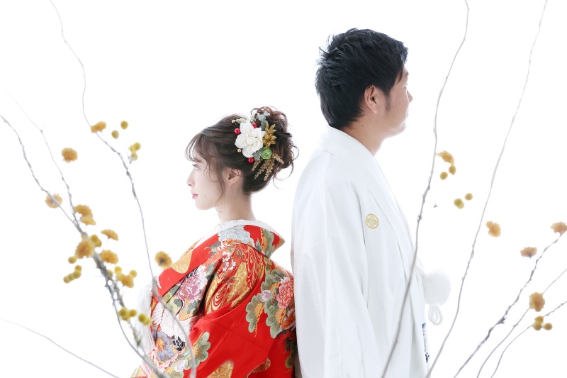 和装が映える様々なロケーションがあります