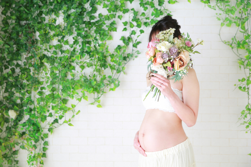 フォトスタジオプリンセス鹿児島_マタニティフォトの撮影ができる