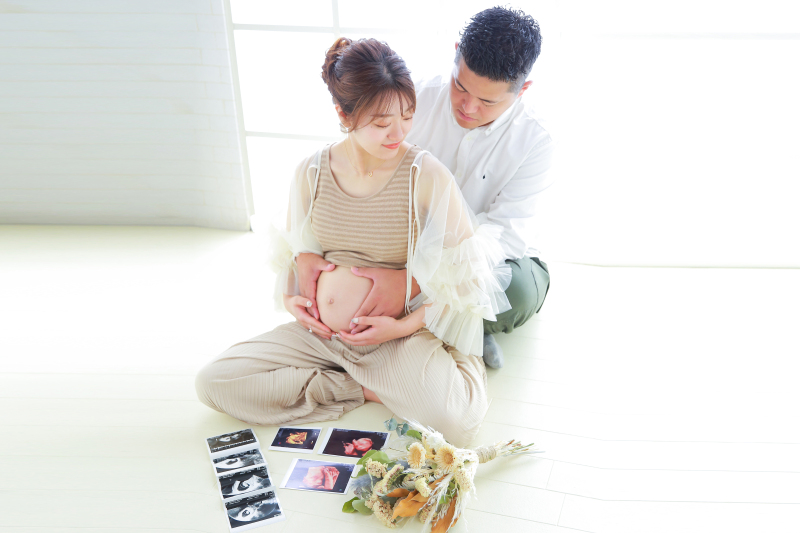 フォトスタジオプリンセス鹿児島_マタニティフォトの撮影ができる