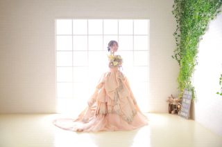 4月ご契約の方限定☆ソロウェディング2着20データ付きプラン♪