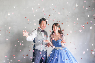 コンフェッティシャワー