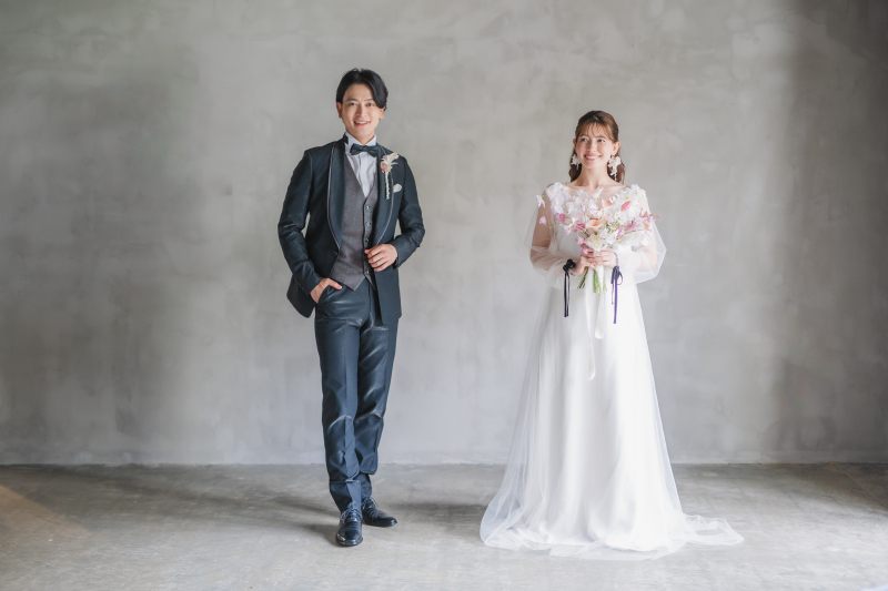 【洋装スタジオフォト２着】ロケーション撮影＋感動的なスタジオでの撮影 90カットデータ付