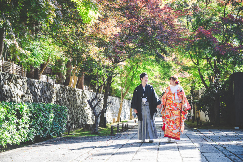 まずは和装からスタート