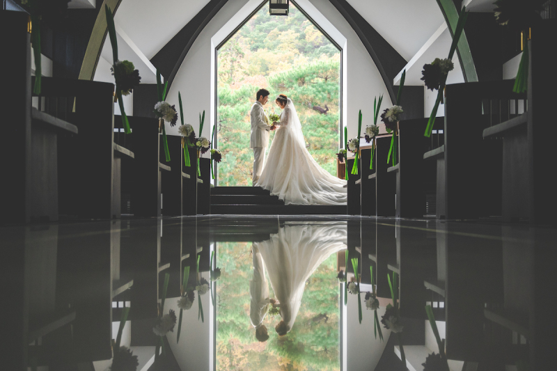 モダンなチャペル