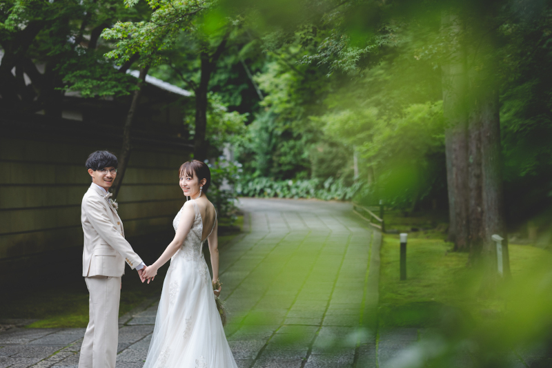 まずは石畳からスタート