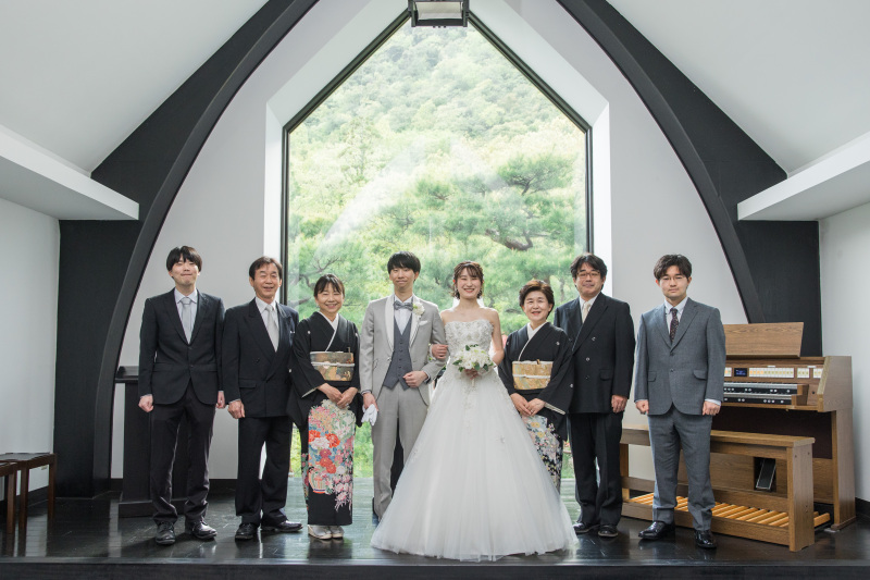 ここでも家族写真