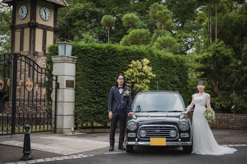 愛車と