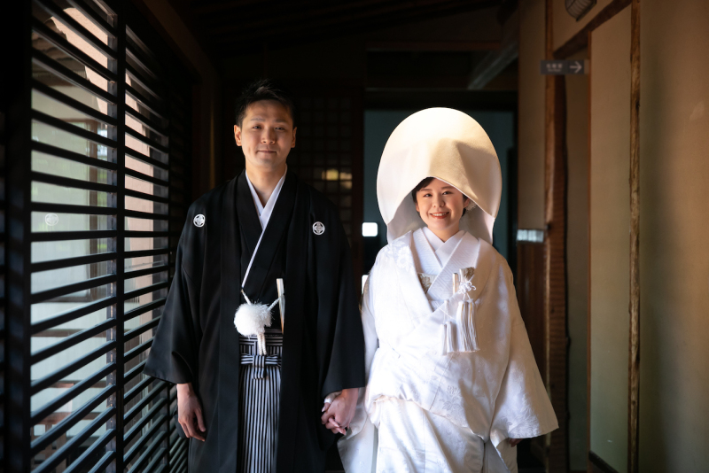 まずは和装からスタート
