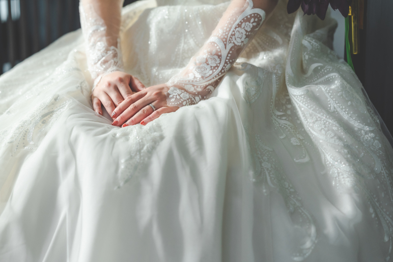 洋装へチェンジ