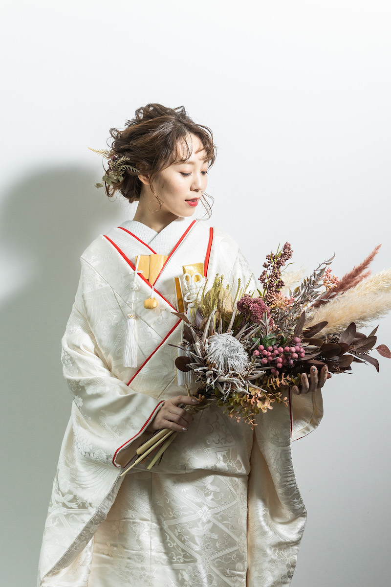 白無垢にチェンジ!