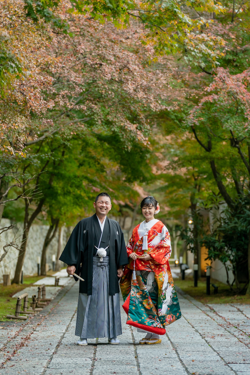 まずは石畳から撮影スタート!