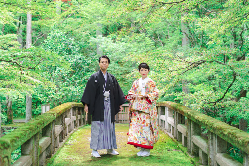 まずは和装からスタート