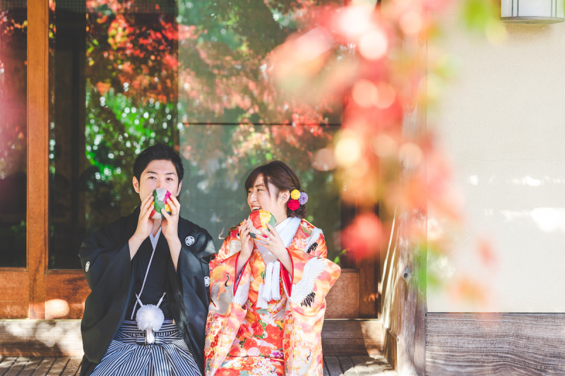 自然たっぷりよくばりフォト!和装×洋装