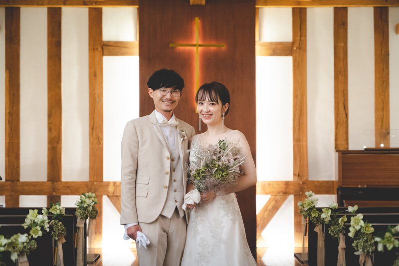 シンプルでナチュラルな洋装フォト