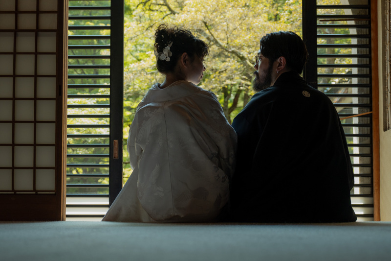 和装で散策ロケーション