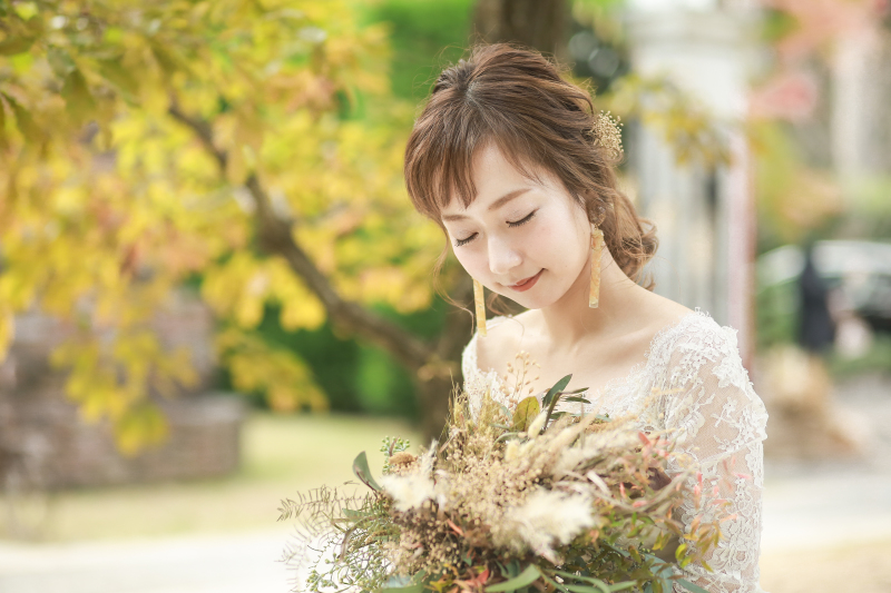 たぬきな新婦さま