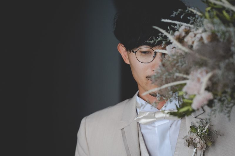 ご新郎様ソロショット