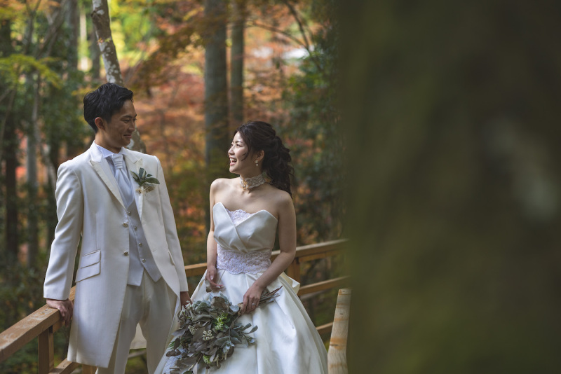 挙式後は撮影も